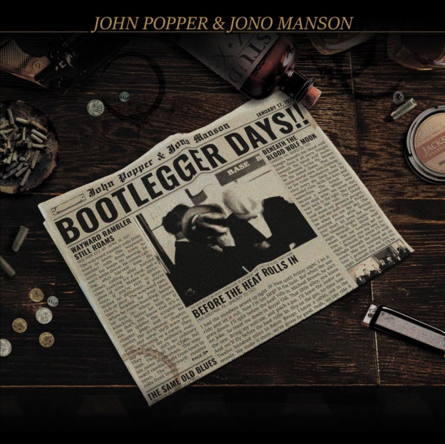 (PRE-ORDER) JOHN & JONO MANSON POPPER - BOOTLEGGER DAYS!! - LP Vinyl