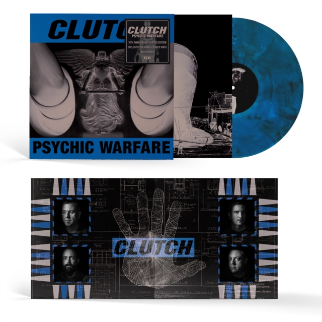 (PRE-ORDER) CLUTCH - PSYCHIC WARFARE (10TH ANNIVERSARY/BLUE SMOKE VINYL) - LP Vinyl