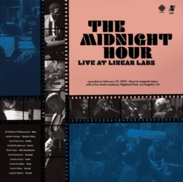 ADRIAN & ALI SHAHEED MUHAMMAD YOUNGE - MIDNIGHT HOUR LIVE AT LINEAR LABS - LP Vinyl