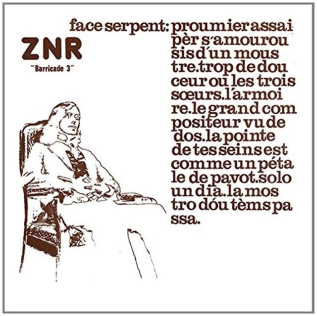 ZNR - BARRICADE 3 - LP Vinyl