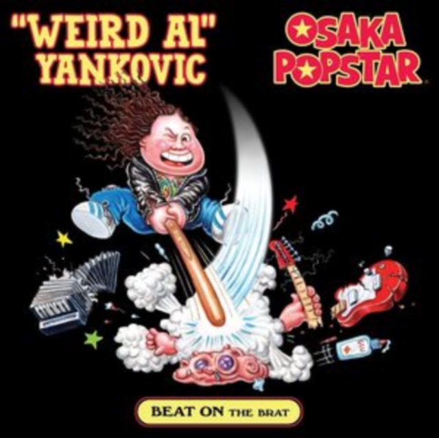 WEIRD AL; OSAKA POPSTAR YANKOVIC - BEAT ON THE BRAT (MAXI SINGLE) (RED & BLACK VINYL) - 12 Inch vinyl
