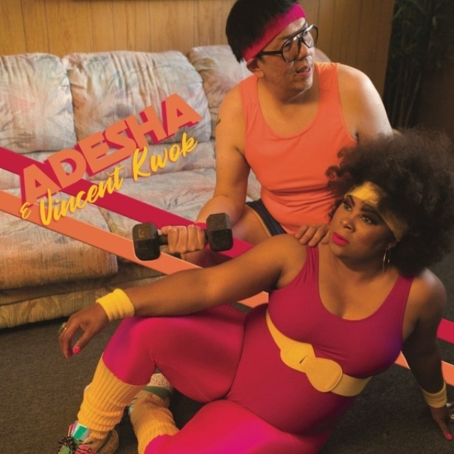 ADESHA & VINCENT KWOK - HOT MESS/GIRL FAN (MAGENTA VINYL) - LP Vinyl
