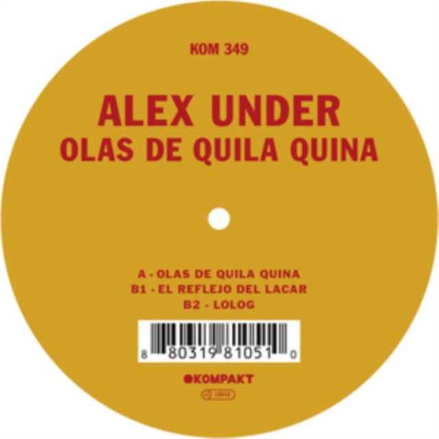 0880319810510-2.jpg ALEX UNDER - OLAS DE QUILA QUINA - 12 Inch vinyl