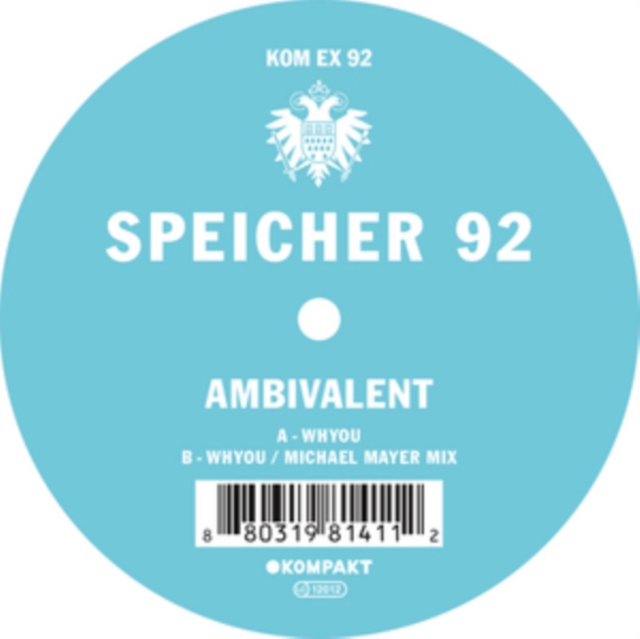 AMBIVALENT - SPEICHER 92 - 12 Inch vinyl