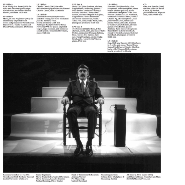 ALVIN LUCIER - ILLUMINATED BY THE MOON (4LP/CD/BOOK) - LP Vinyl