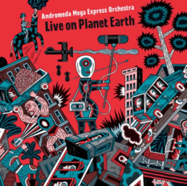 ANDROMEDA MEGA EXPRESS ORCHESTRA - LIVE ON PLANET EARTH - LP Vinyl