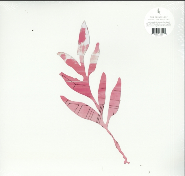 ALBUM LEAF - ONE DAY I'LL BE ON TIME (2 LP PINK & WHITE STARBURST) - LP Vinyl