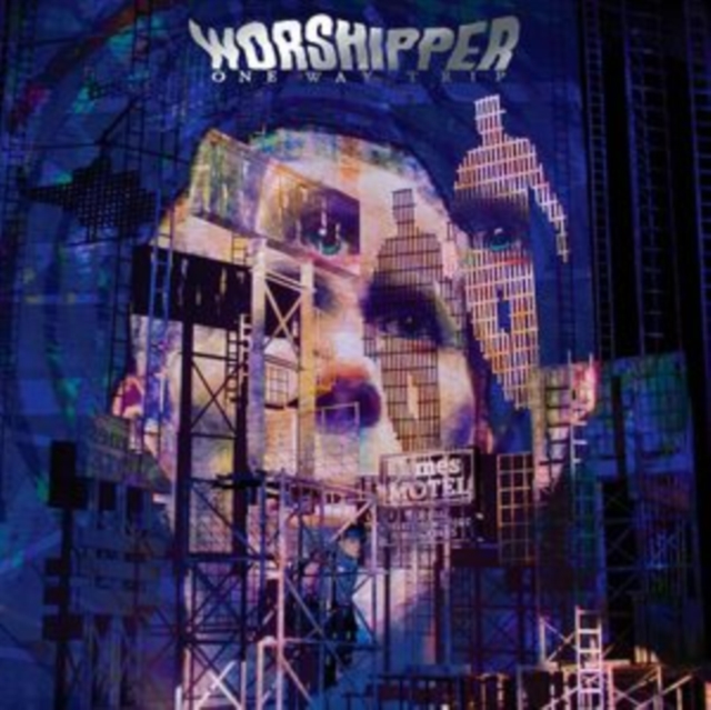 WORSHIPPER - ONE WAY TRIP (BLACK/BLUE VINYL) - LP Vinyl