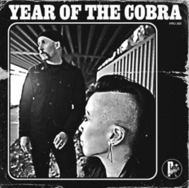 YEAR OF THE COBRA - YEAR OF THE COBRA (WHITE/BLACK VINYL) - LP Vinyl