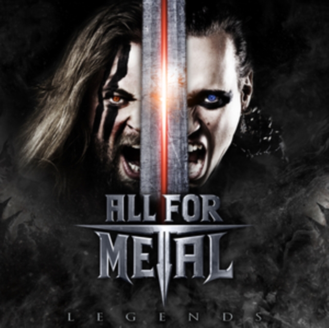 ALL FOR METAL - LEGENDS (SILVER & BLACK MARBLED VINYL) - LP Vinyl