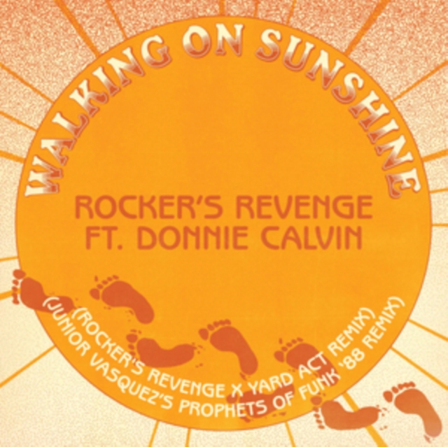 (PRE-ORDER) ROCKER'S REVENGE FEAT. DONNIE CALVIN - WALKING ON SUNSHINE (YARD ACT REMIX/JUNIOR VASQUEZ REMIX) - LP Vinyl