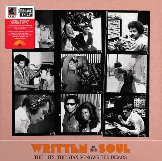 VARIOUS ARTISTS - WRITTEN IN THEIR SOUL – THE HITS: THE STAX SONGWRITER DEMOS (ORAN - LP Vinyl