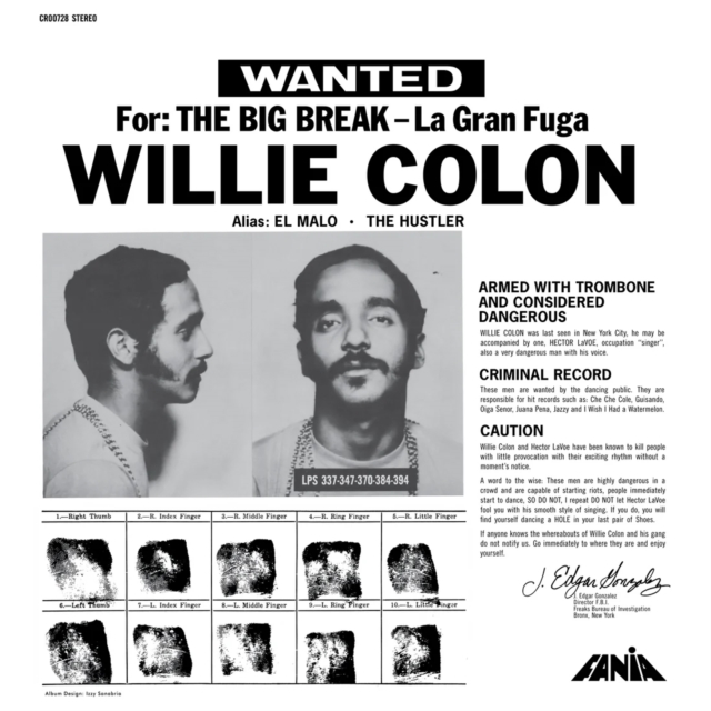 WILLIE COLON - GRAN FUGA - LP Vinyl