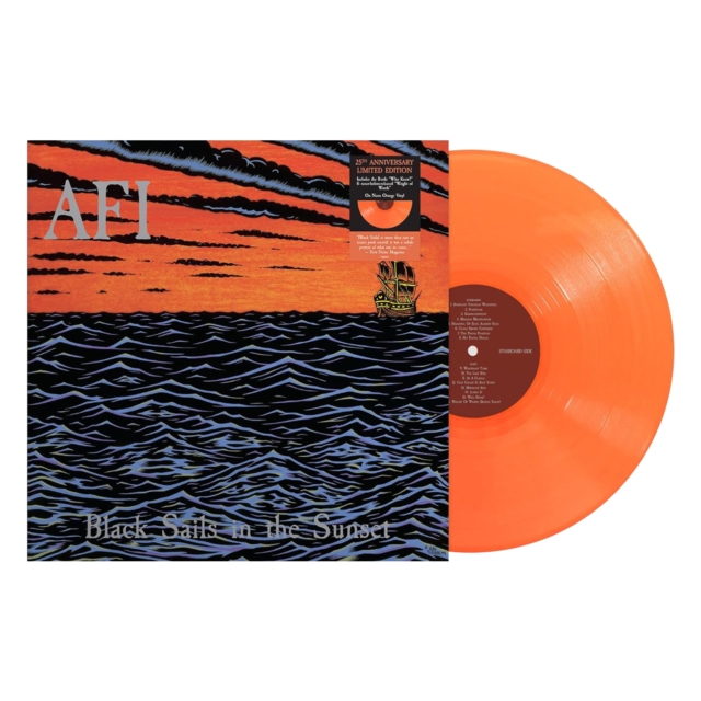 0888072589735-2.jpg AFI - BLACK SAILS IN THE SUNSET (25TH ANNIVERSARY EDITION) (X) (NEON OR - LP Vinyl