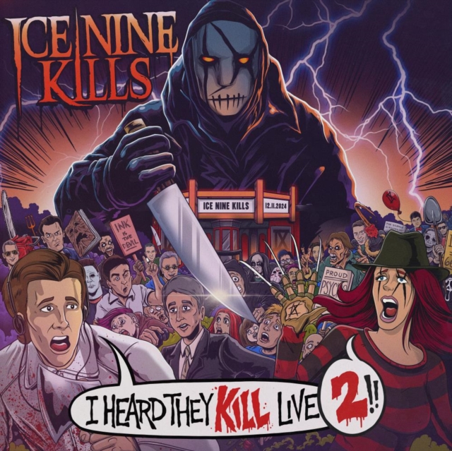 (PRE-ORDER) ICE NINE KILLS - I HEARD THEY KILL LIVE 2 (2LP/45RPM) - LP Vinyl