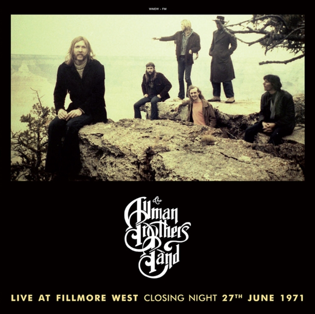 ALLMAN BROTHERS BAND - FILLMORE CLOSING NIGHT, 27 06 1971 - WNEW (2LP) - LP Vinyl