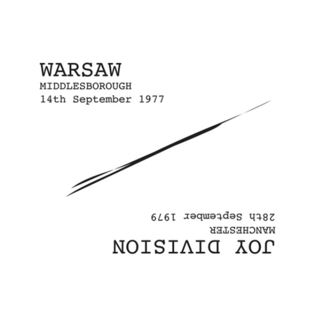 WARSAW / JOY DIVISION - MIDDLESBOROUGH 14/09/77 - MANCHESTER 2 8/09/79 - LP Vinyl
