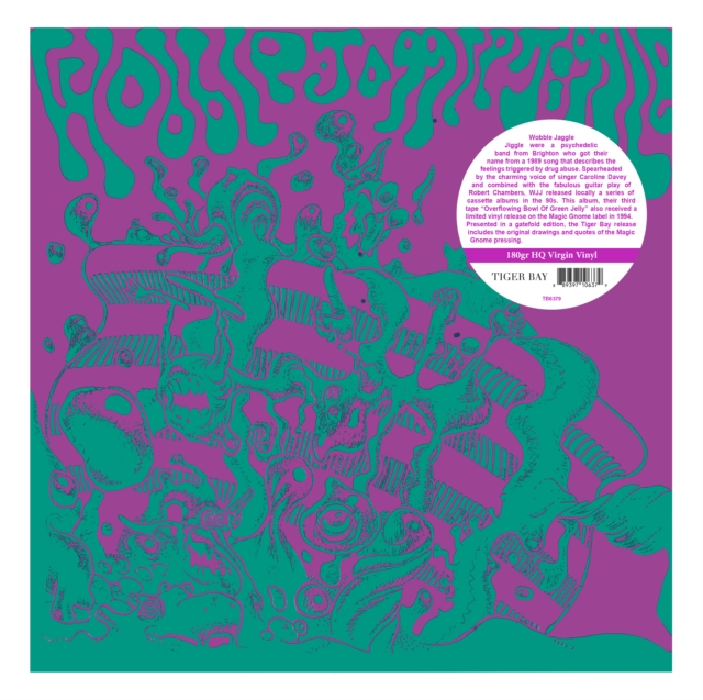 WOBBLE JAGGLE JIGGLE - OVERFLOWING BOWL OF GREEN JELLY (180G) - LP Vinyl