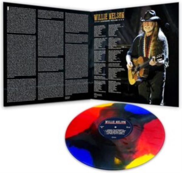 WILLIE NELSON - LEGENDARY OUTLAW (MULTI-COLORED VINYL/GATEFOLD) - LP Vinyl
