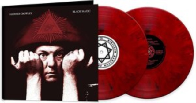 0889466261510-2.jpg ALEISTER CROWLEY - BLACK MAGIC (RED MARBLE VINYL) - LP Vinyl