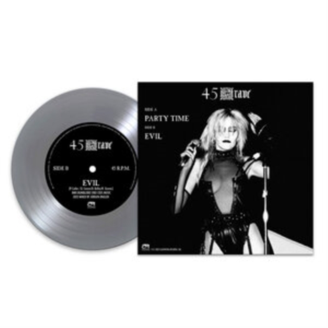 45 GRAVE - PARTY TIME (SILVER VINYL) - 7 inch Vinyl
