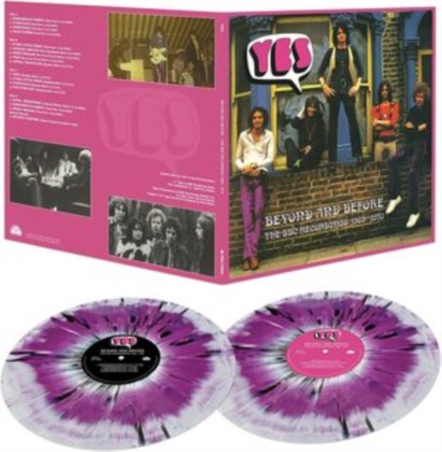 YES - BEYOND & BEFORE - BBC RECORDINGS (PURPLE/WHITE VINYL) - LP Vinyl