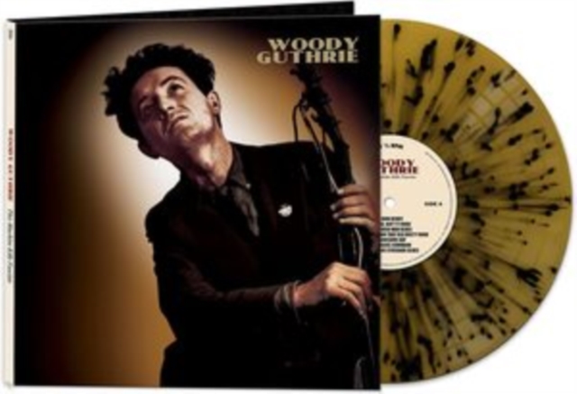WOODY GUTHRIE - THIS MACHINE KILLS FASCISTS (GOLD/BLACK SPLATTER VINYL) - LP Vinyl