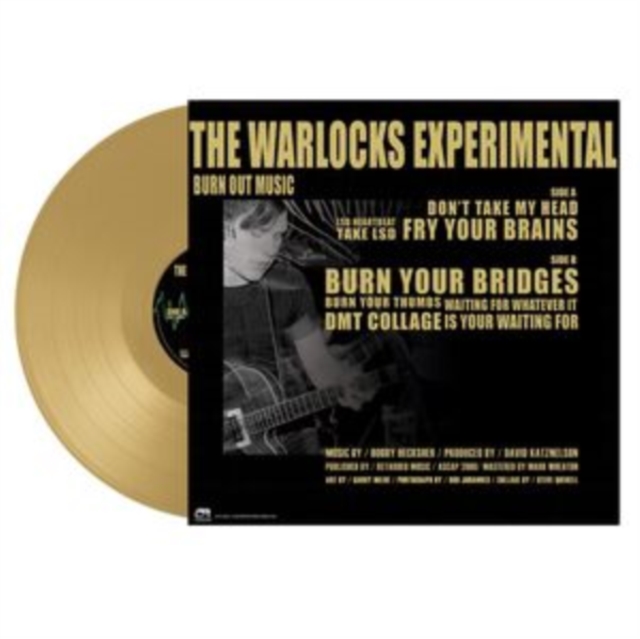 WARLOCKS - EXP (EXPERIMENTAL BURNOUT MUSIC) (GOLD VINYL) - LP Vinyl