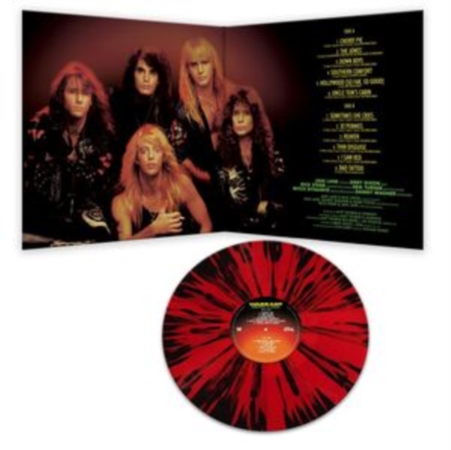WARRANT - GREATEST & LATEST (RED & BLACK SPLATTER VINYL) - LP Vinyl