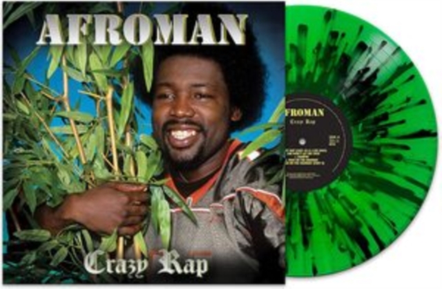 AFROMAN - CRAZY RAP (GREEN & BLACK SPLATTER VINYL) - LP Vinyl