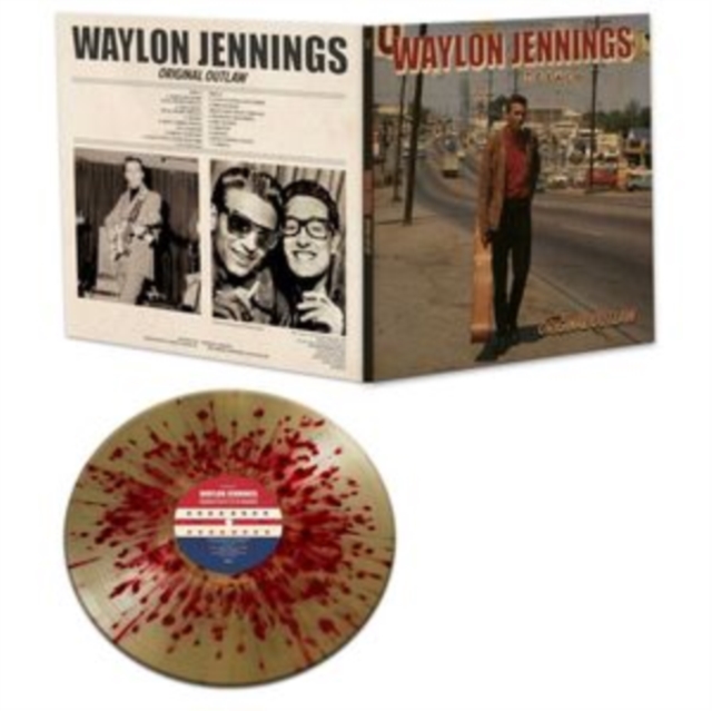 WAYLON; BUDDY HOLLY JENNINGS - ORIGINAL OUTLAW (RED/GOLD SPLATTER VINYL) - LP Vinyl