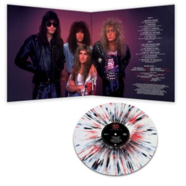 0889466335112-2.jpg WHITE LION - FIGHT TO SURVIVE (WHITE/BLACK/RED SPLATTER VINYL) - LP Vinyl