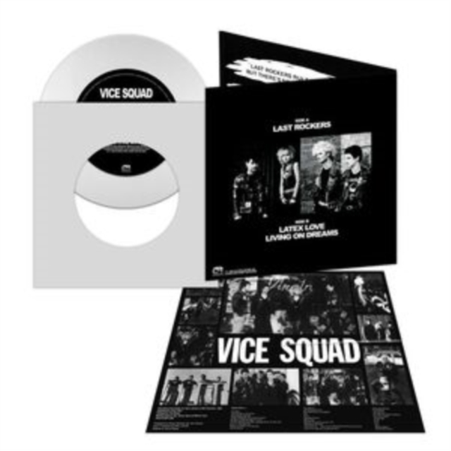 VICE SQUAD - LAST ROCKERS (WHITE 7INCH) - 7 inch Vinyl