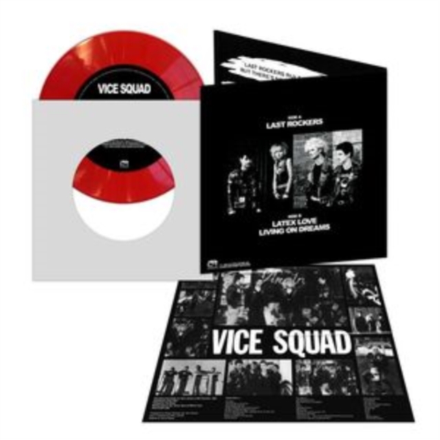 VICE SQUADE - LAST ROCKERS (RED 7INCH/REISSUE) - 7 inch Vinyl