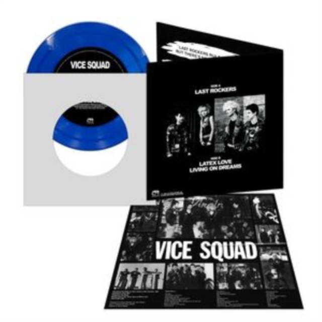 VICE SQUAD - LAST ROCKERS (BLUE 7INCH) - 7 inch Vinyl