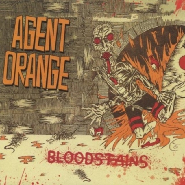 AGENT ORANGE - BLOODSTAINS (ORANGE/RED/BLACK SPLATTER VINYL) - LP Vinyl