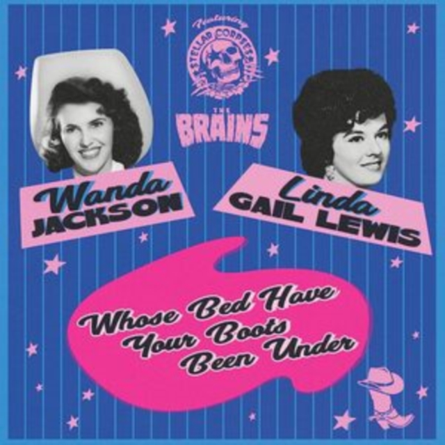0889466374845.jpg WANDA; LINDA GAIL LEWIS JACKSON - WHOSE BED HAVE YOUR BOOTS BEEN UNDER? (PINK VINYL) - 7 inch Vinyl