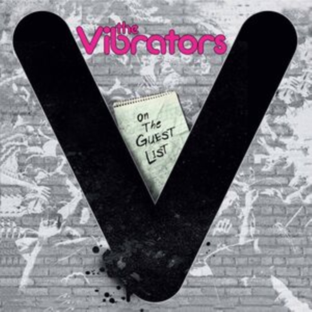 VIBRATORS - ON THE GUEST LIST (PINK/BLACK SPLATTER VINYL) - LP Vinyl