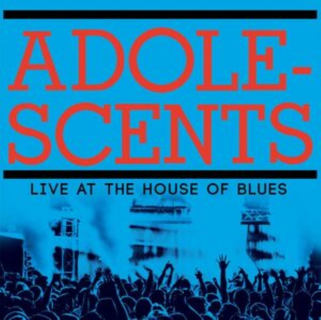 0889466393310-2.jpg ADOLESCENTS - LIVE AT THE HOUSE OF BLUES (BLUE/BLACK SPLATTER VINYL) - LP Vinyl