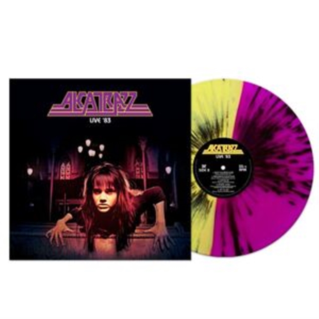 ALCATRAZZ - LIVE '83 (YELLOW/PURPLE SPLATTER VINYL) - LP Vinyl