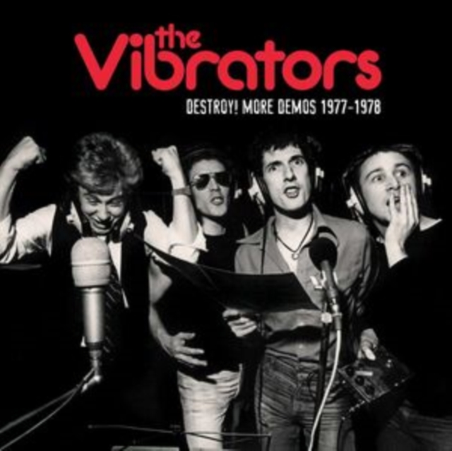 VIBRATORS - DESTROY MORE DEMOS '77-'78 (RED VINYL) - LP Vinyl