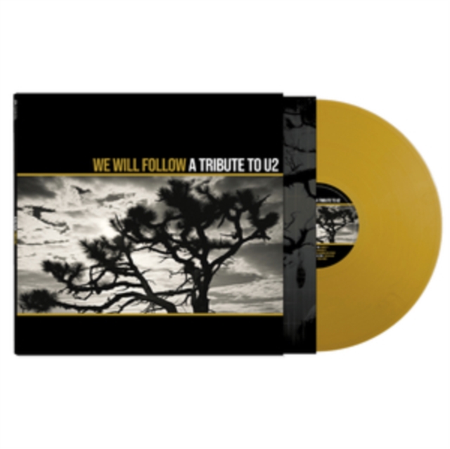VARIOUS ARTISTS - WE WILL FOLLOW - A TRIBUTE TO U2 (GOLD VINYL) - LP Vinyl