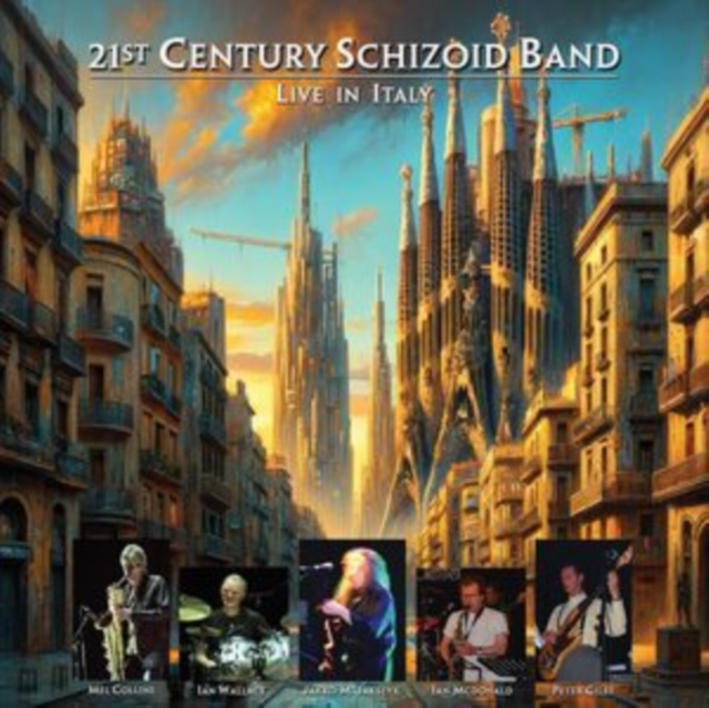 21ST CENTURY SCHIZOID BAND - LIVE IN ITALY (YELLOW VINYL) - LP Vinyl
