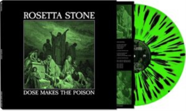 (PRE-ORDER) ROSETTA STONE - DOSE MAKES THE POISON (LIMITED EDITION/GREEN/BLACK SPLATTER VINYL - LP Vinyl