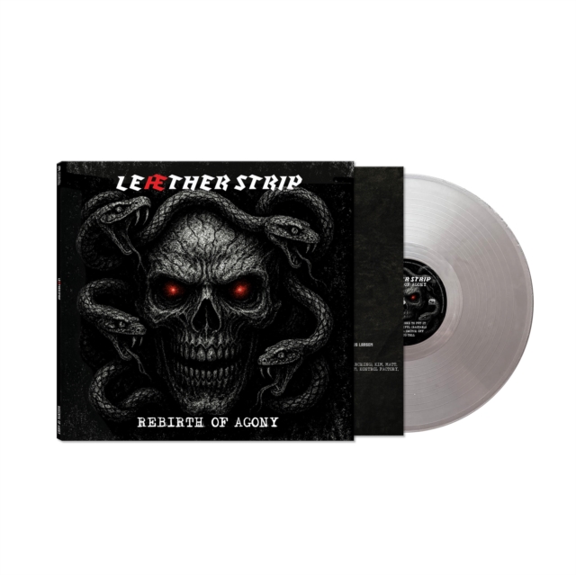 (PRE-ORDER) LEAETHER STRIP - REBIRTH OF AGONY (SILVER VINYL) - LP Vinyl