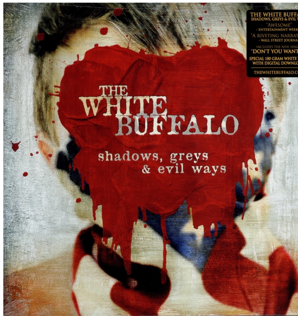 WHITE BUFFALO - SHADOWS GREYS & EVIL WAYS - LP Vinyl