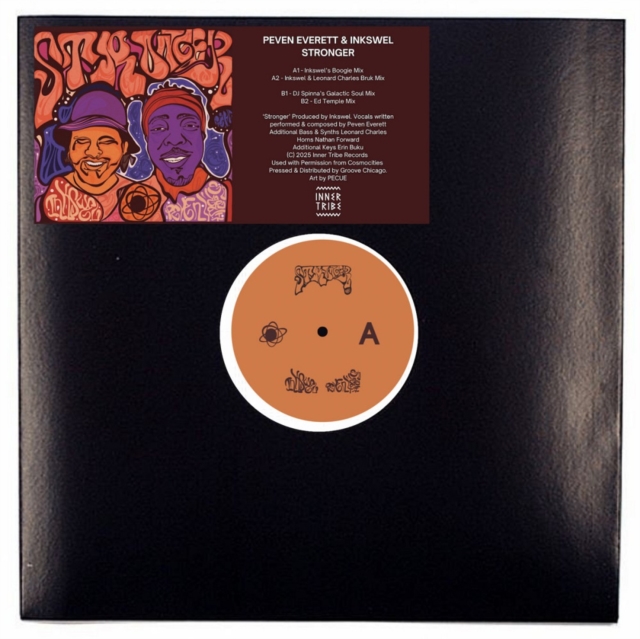 (PRE-ORDER) PEVEN & INKSWEL EVERETT - STRONGER - 12 Inch vinyl