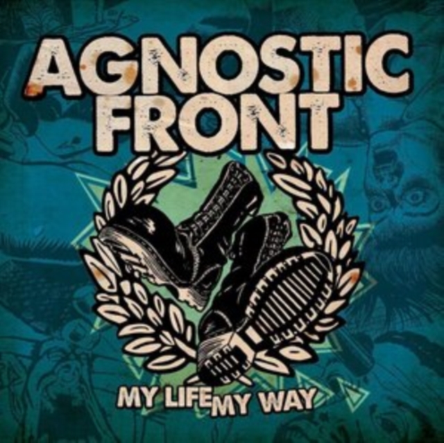 AGNOSTIC FRONT - MY LIFE MY WAY (OLIVE GREEN & TRANSPARENT BLUE VINYL) - LP Vinyl
