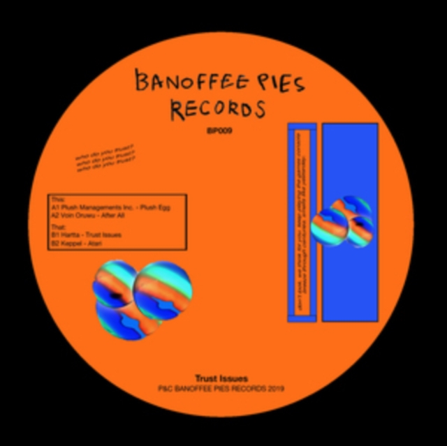 VARIOUS ARTISTS - TRUST ISSUES - 12 Inch vinyl