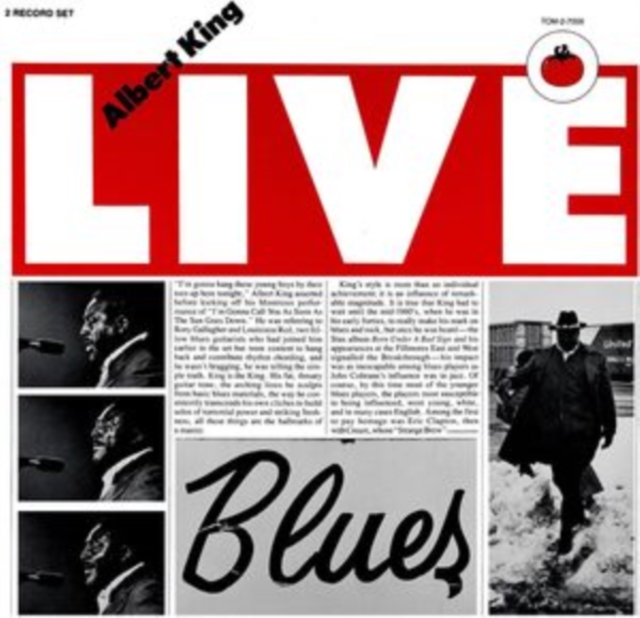 ALBERT KING - ALBERT LIVE (2LP/WHITE VINYL/DELUXE) - LP Vinyl